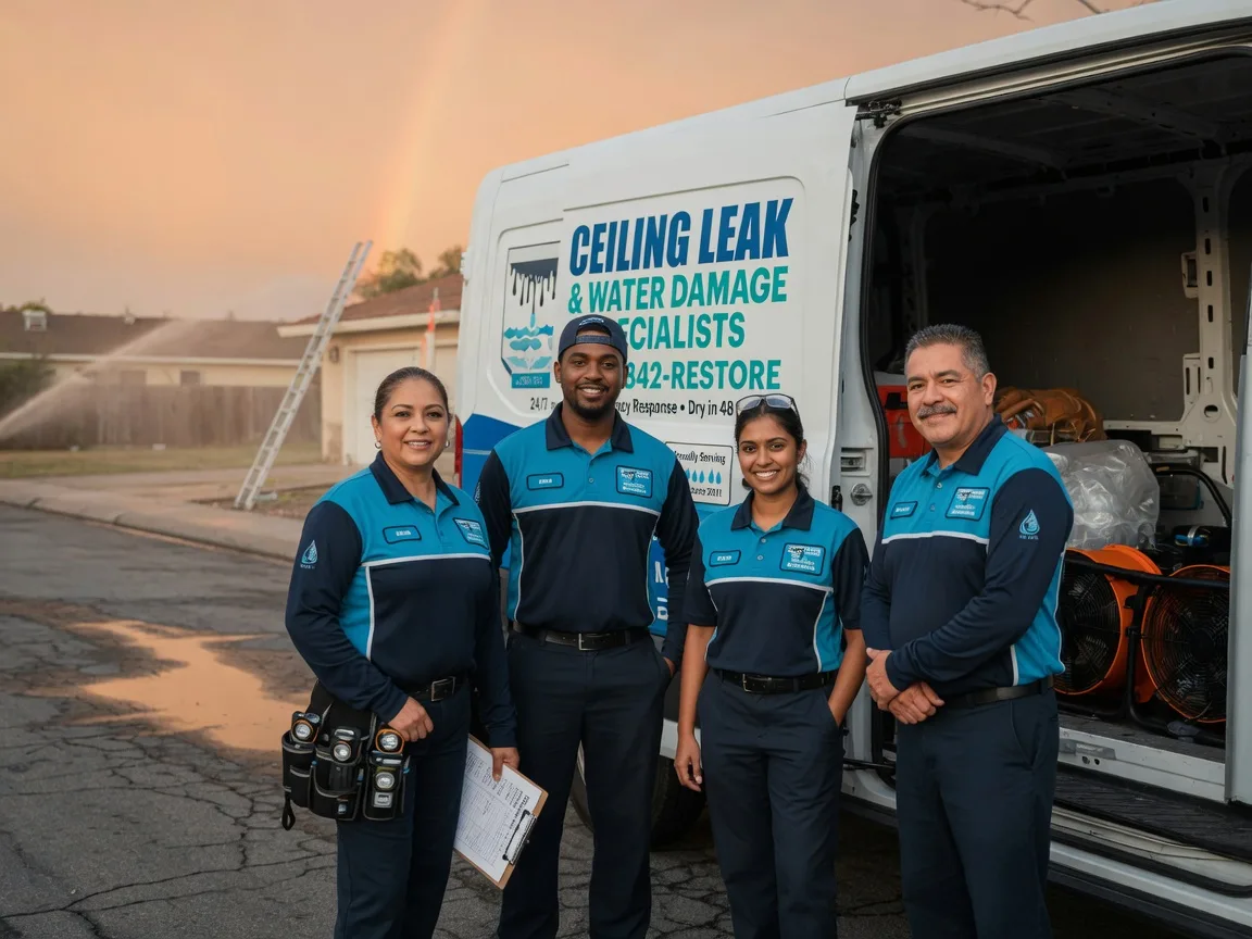 Ceiling Leak Cleanup company in Forks, WA