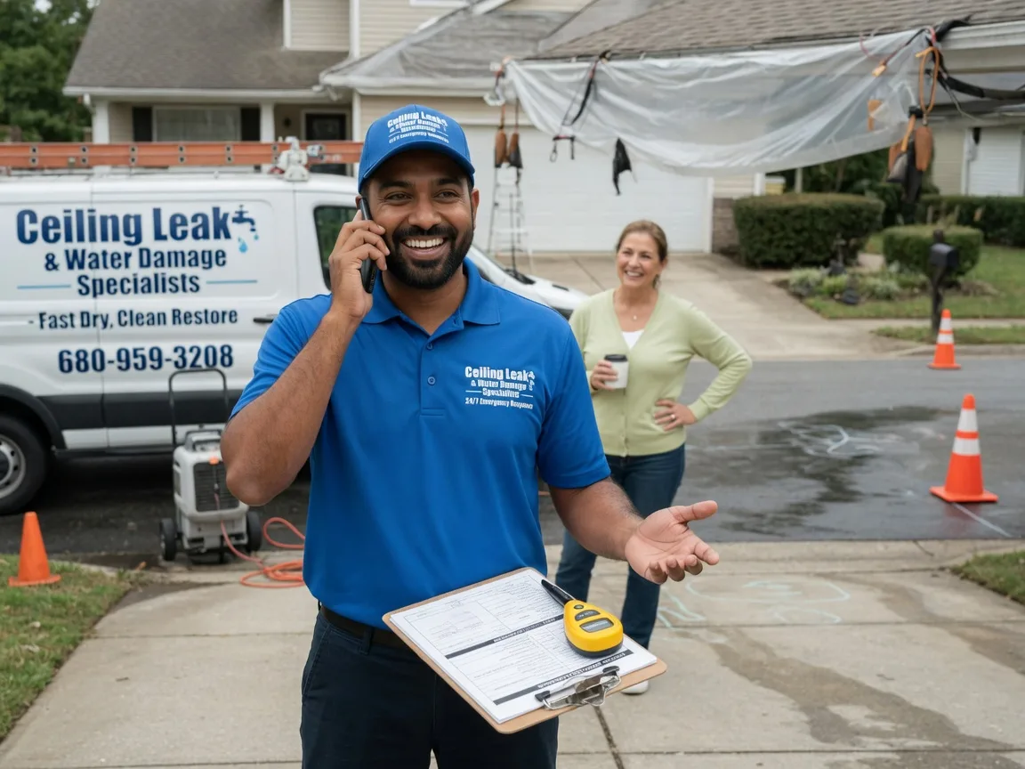 Ceiling Leak Cleanup Forks, WA FAQs